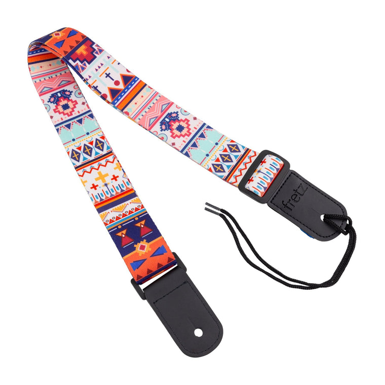 Fretz Patterned Ukulele Strap (Ancient)