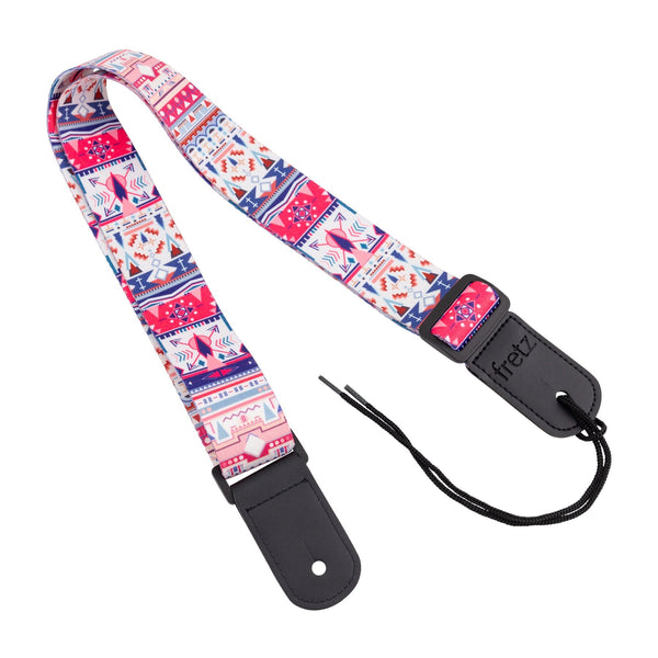 Fretz Patterned Ukulele Strap (Inca)-FUST-G46