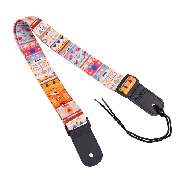 Fretz Patterned Ukulele Strap (Shaman)-FUST-G45