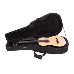 Fretz Shaped Classical Guitar Polyfoam Case (Black)