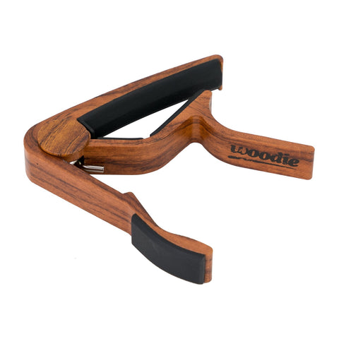 Fretz 'Woodie' Trigger-Style Acoustic Guitar Capo (Mahogany)