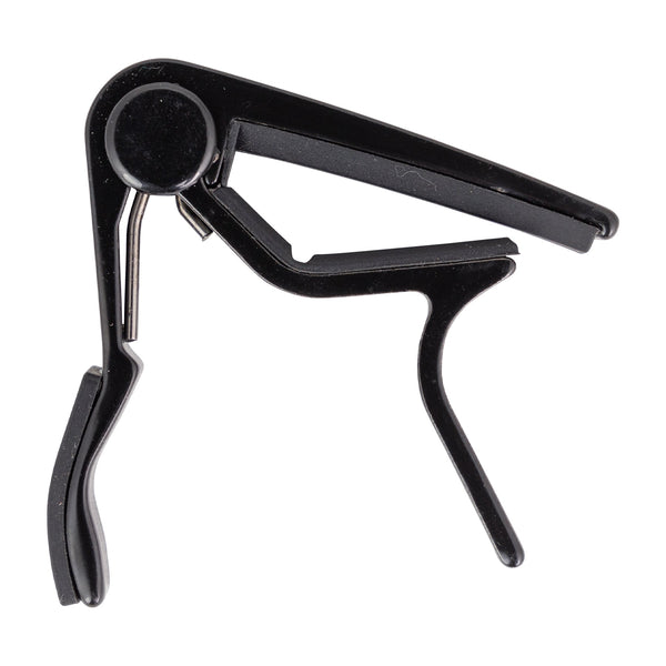 Fretz 'Woodie' Trigger-Style Ukulele Capo (Black)-WC-UKE-BLK