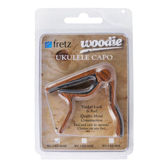 Fretz 'Woodie' Trigger-Style Ukulele Capo (Mahogany)