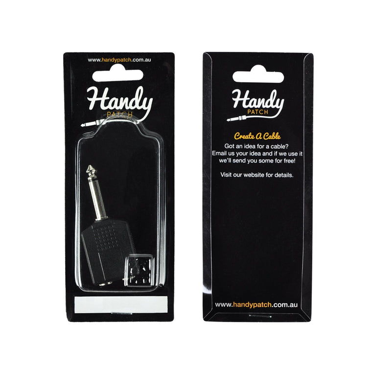 Handy Patch Dual Female Mono to Male Mono 1/4