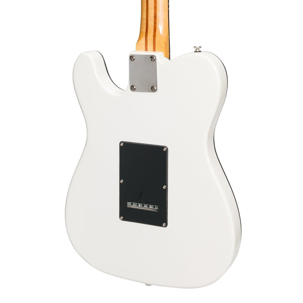 J&D Luthiers Deluxe TE-Style Electric Guitar (White)