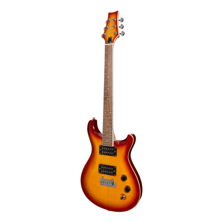 J&D Luthiers 'Duke' Contemporary Style Electric Guitar (Honeyburst)