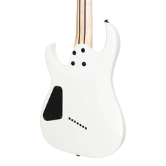 J&D Luthiers MF7 7-String Contemporary Multi-Scale Electric Guitar (White)