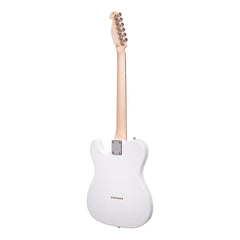 J&D Luthiers TE-Style Electric Guitar (White)