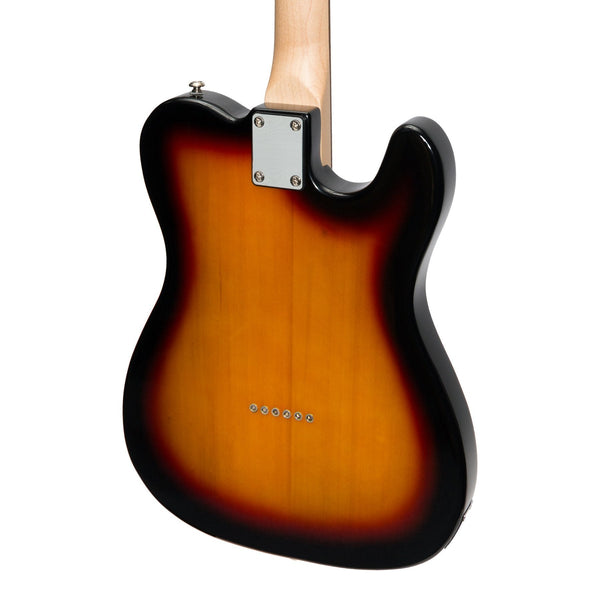 J&D Luthiers TE-Style Left Handed Electric Guitar (Sunburst)