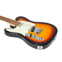 J&D Luthiers TE-Style Left Handed Electric Guitar (Sunburst)