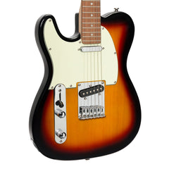 J&D Luthiers TE-Style Left Handed Electric Guitar (Sunburst)