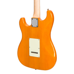 J&D Luthiers Traditional ST-Style Electric Guitar (Transparent Amber)