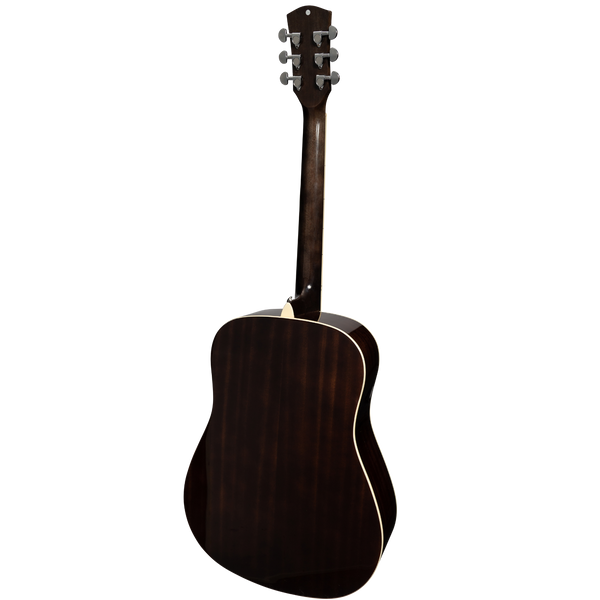 Lorden Acoustic Dreadnought Guitar (Black)