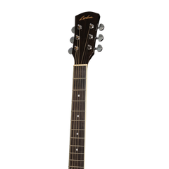 Lorden Acoustic Dreadnought Guitar (Black)