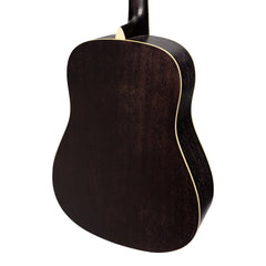 Martinez '41 Series' Dreadnought Acoustic Guitar (Black)