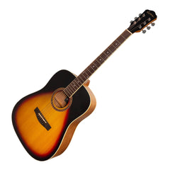 Martinez '41 Series' Dreadnought Acoustic Guitar Pack (Tobacco Sunburst)