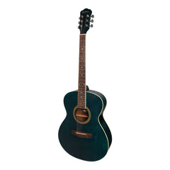 Martinez '41 Series' Folk Size Acoustic Guitar (Blue)-MF-41-BLU