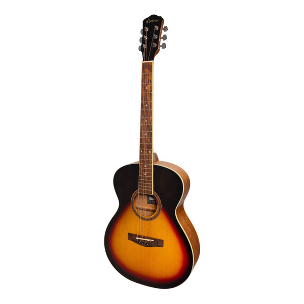 Martinez '41 Series' Folk Size Acoustic Guitar Pack (Tobacco Sunburst)