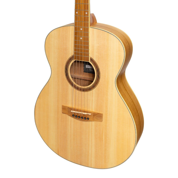 Martinez '41 Series' Folk Size Acoustic Guitar (Spruce/Jati-Teakwood)