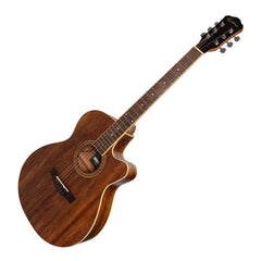 Martinez '41 Series' Folk Size Cutaway Acoustic-Electric Guitar Pack (Rosewood)