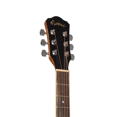 Martinez '41 Series' Left Handed Folk Size Cutaway Acoustic-Electric Guitar (Spruce/Rosewood)