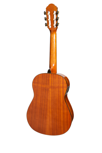 Martinez G-Series 1/2 Size Student Classical Guitar Pack with Built In Tuner (Natural-Gloss)