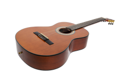 Martinez G-Series Full Size Student Classical Guitar Pack with Built In Tuner (Natural-Gloss)