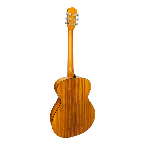 Martinez Left Hand '41 Series' Folk Size Acoustic Guitar Pack (Spruce/Koa)