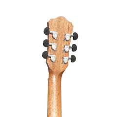 Martinez Left Handed Acoustic-Electric Short-Scale Guitar (Jati-Teakwood)