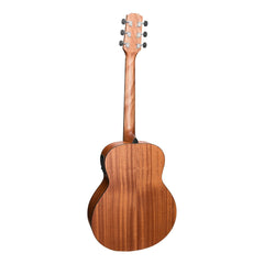 Martinez 'Natural Series' Left Handed Spruce Top Mini Short Scale Acoustic-Electric Guitar (Open Pore)