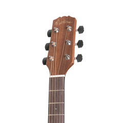 Martinez 'Natural Series' Spruce Top Acoustic-Electric Mini Short Scale Guitar (Open Pore)