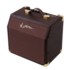 Martinez Retro-Style 15 Watt Acoustic Guitar Amplifier with Chorus (Brown Vinyl)