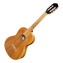 Martinez 'Slim Jim' 3/4 Size Electric Classical Guitar Pack with Pickup/Tuner (Jati-Teakwood)