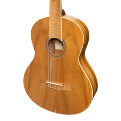 Martinez 'Slim Jim' 3/4 Size Electric Classical Guitar Pack with Pickup/Tuner (Jati-Teakwood)