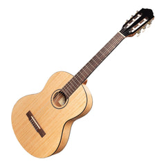 Martinez 'Slim Jim' 3/4 Size Electric Classical Guitar Pack with Pickup/Tuner (Mindi-Wood)