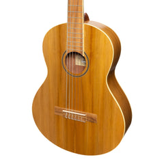 Martinez 'Slim Jim' 3/4 Size Student Classical Guitar Pack with Built In Tuner (Jati-Teakwood)