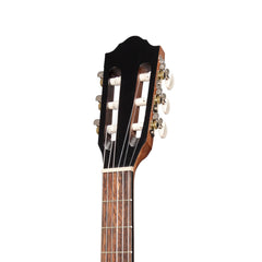 Martinez 'Slim Jim' Full Size Electric Classical Guitar Pack with Pickup/Tuner (Mindi-Wood)