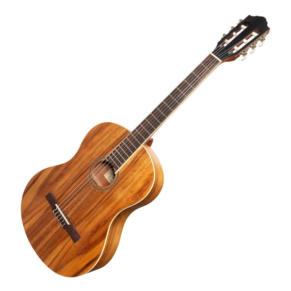 Martinez 'Slim Jim' Full Size Student Classical Guitar Pack with Built In Tuner (Rosewood)