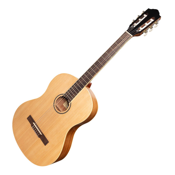 Martinez 'Slim Jim' Full Size Student Classical Guitar Pack with Built In Tuner (Spruce/Rosewood)