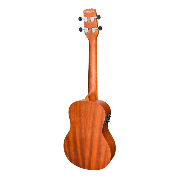 Martinez 'Southern Belle 6 Series' Mahogany Solid Top Electric Tenor Ukulele with Hard Case (Sunburst)