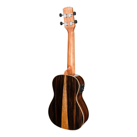 Martinez 'Southern Belle 7 Series' Spruce Solid Top Electric Concert Ukulele with Hard Case (Natural Gloss)