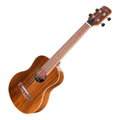 Martinez 'Southern Belle 8 Series' Koa Solid Top Electric Tenor Ukulele with Hard Case (Natural Gloss)