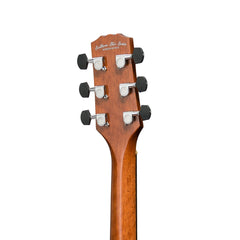 Martinez 'Southern Star Series' Left Handed Koa Solid Top Acoustic-Electric Small Body Cutaway Guitar (Natural Gloss)