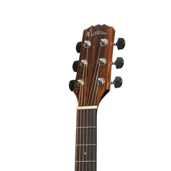 Martinez 'Southern Star Series' Spruce Solid Top Acoustic-Electric Small Body Cutaway Guitar (Natural Gloss)