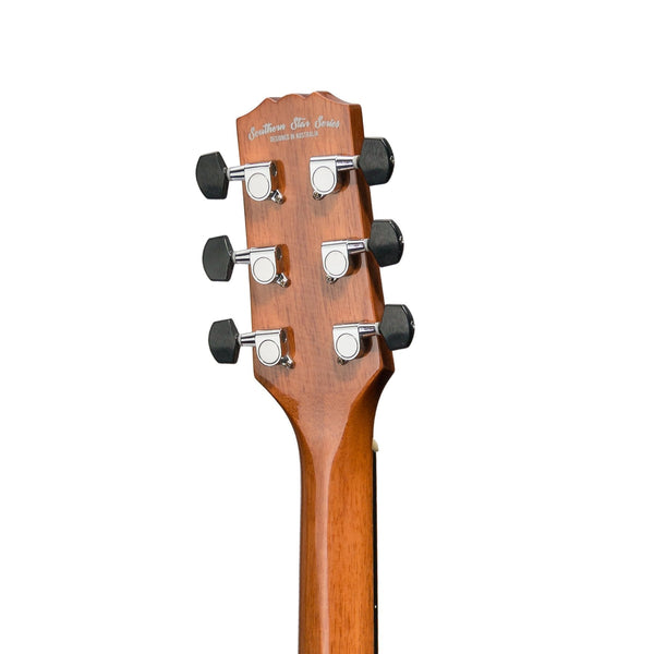 Martinez 'Southern Star Series' Spruce Solid Top Acoustic-Electric TS-Mini Guitar (Natural Gloss)