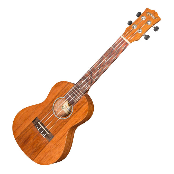 Mojo 'B80 Series' All Bubinga Electric Concert Ukulele (Natural Satin)