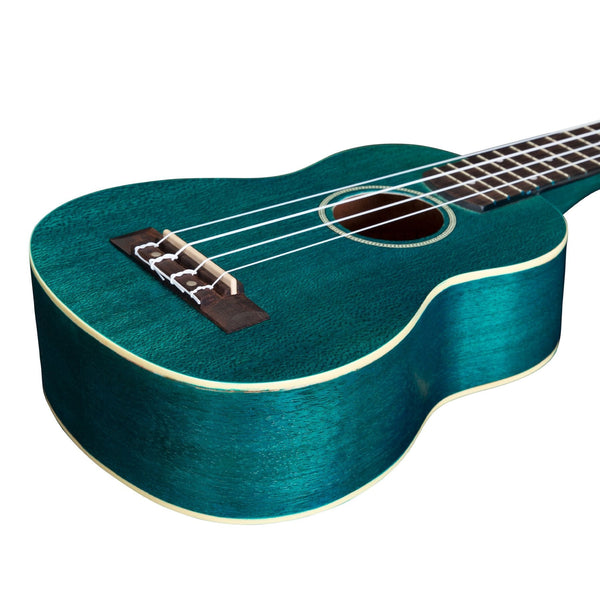 Mojo 'Colour Series' Soprano Ukulele (Blue)