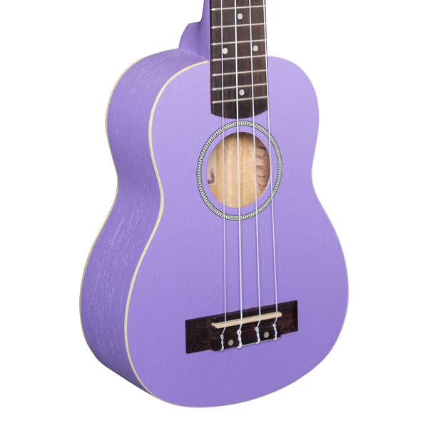 Mojo 'Colour Series' Soprano Ukulele (Purple)