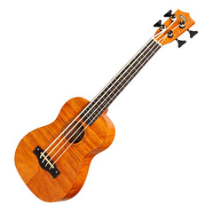 Mojo Flamed Okoume 30" Electric Bass Ukulele (Yellowburst)