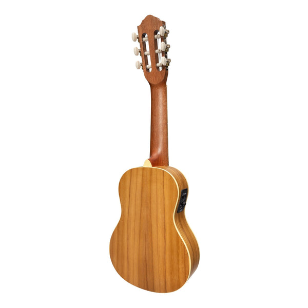 Mojo 'Guitarulele' 1/4 Size Classical Guitar with Pickup (Jati-Teakwood)